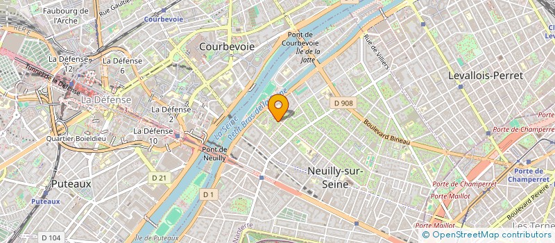 localisation de l'entreprise MADAME CANDICE QUANTIN à NEUILLY-SUR-SEINE