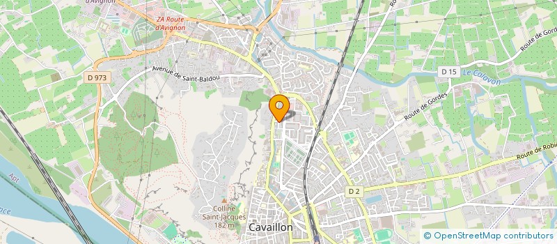 localisation de l'entreprise MADAME CANDICE ROBIN  CAVAILLON