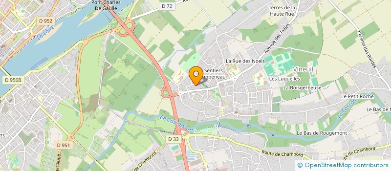 localisation de l'entreprise MADAME CANDICE RONSIN à VINEUIL