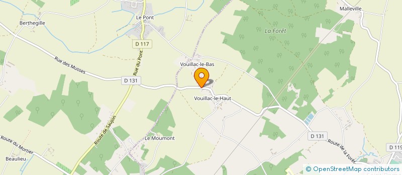 localisation de l'entreprise MADAME CANDICE SAINJON à SAINT-ROMAIN-DE-BENET