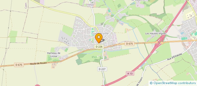 localisation de l'entreprise MADAME CANDICE SALLES  SANNERVILLE