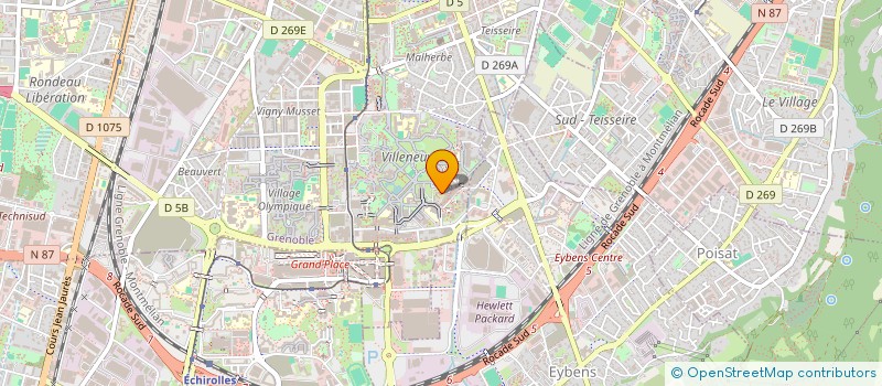 localisation de l'entreprise MADAME CANDICE TOUITOU à GRENOBLE