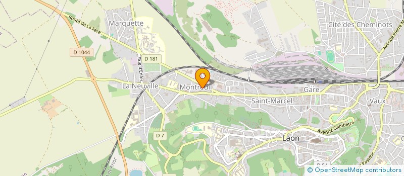 localisation de l'entreprise MADAME CANDICE VALERIE ROSE PECQUE à LAON