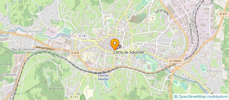 localisation de l'entreprise MADAME CANDICE VIALET à LONS-LE-SAUNIER