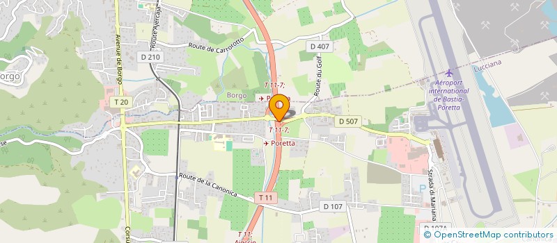 localisation de l'entreprise MADAME CANDICE VINCENSINI  LUCCIANA