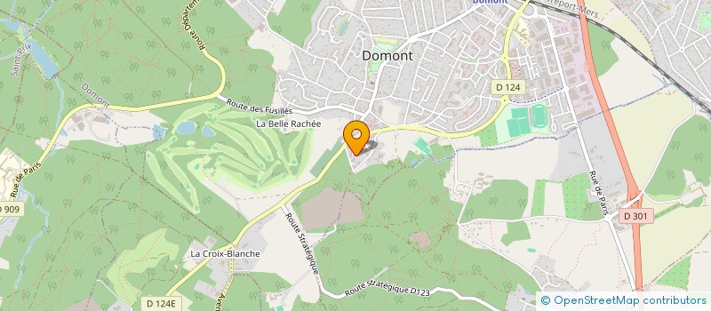 localisation de l'entreprise MADAME CANDICE VINCENT  DOMONT