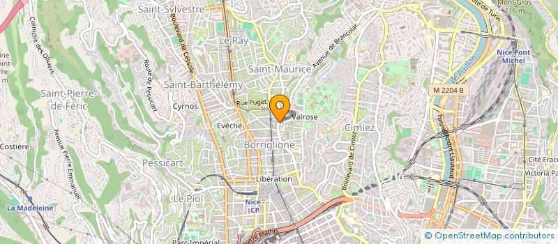 localisation de l'entreprise MADAME CANDICE WAGNER à NICE