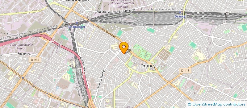 localisation de l'entreprise MADAME CANDIDE DE SOUZA  DRANCY