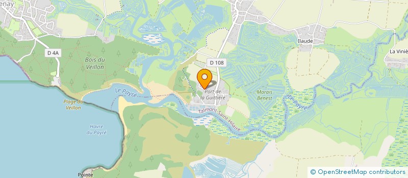 localisation de l'entreprise MADAME CANDIDE MURGIA  TALMONT-SAINT-HILAIRE