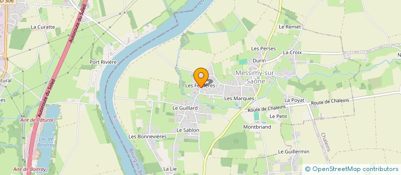 localisation de l'entreprise MADAME CANDIE GAIRARD  MESSIMY-SUR-SAONE