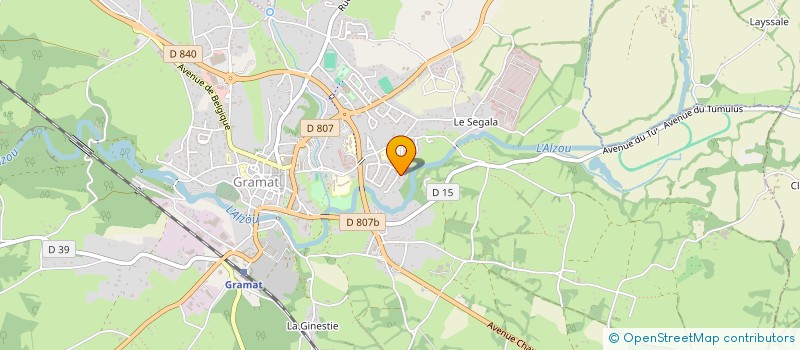 localisation de l'entreprise MADAME CANDY BINARMONT  GRAMAT