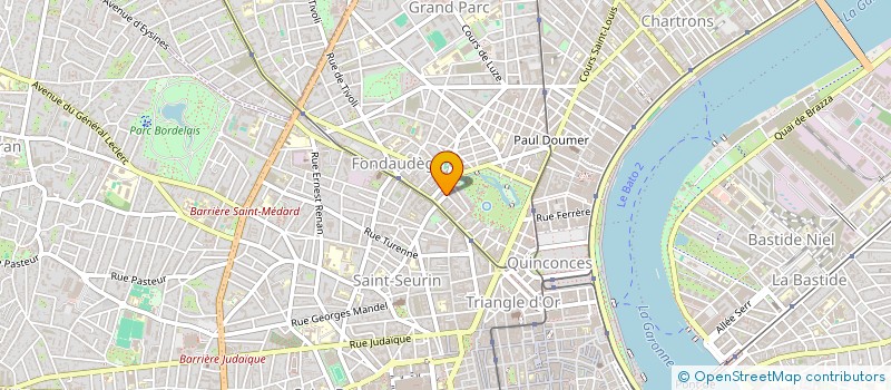 localisation de l'entreprise MADAME CANDY HOFFMANN  BORDEAUX