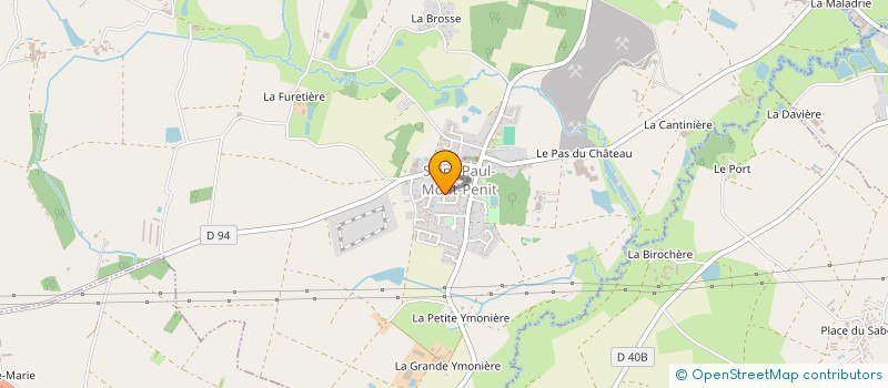 localisation de l'entreprise MADAME CANDY LELEUX  SAINT-PAUL-MONT-PENIT