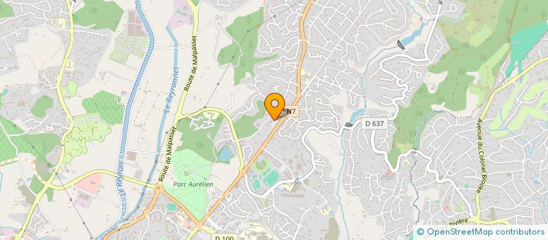 localisation de l'entreprise MADAME CANDY MAUBECHE à FREJUS