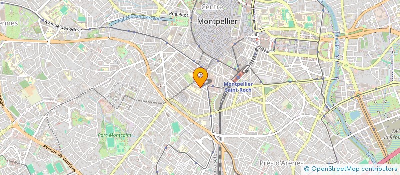 localisation de l'entreprise MADAME CANDY SAEZ-URIBE à MONTPELLIER