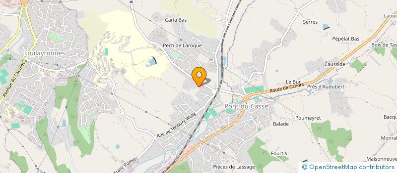 localisation de l'entreprise MADAME CANDYCE GUFFANTI  PONT-DU-CASSE