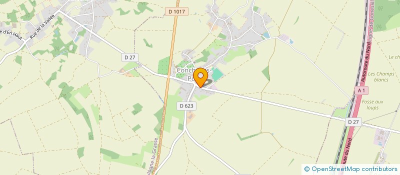 localisation de l'entreprise MADAME CANDYS MUCHEMBLED  LE VESINET