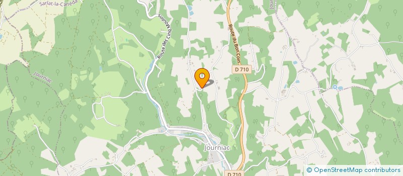 localisation de l'entreprise MADAME CANDYSSE FERRIER  JOURNIAC