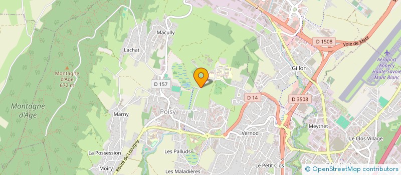 localisation de l'entreprise MADAME CANELLE HERITIER  POISY