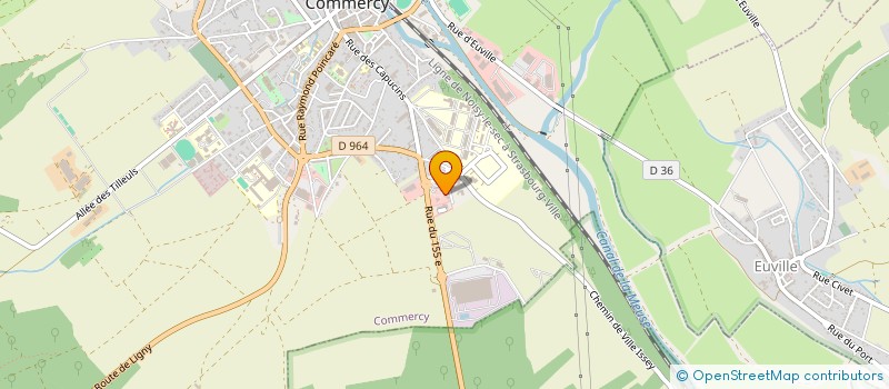 localisation de l'entreprise MADAME CANELLE MAISTRET  SARRALBE