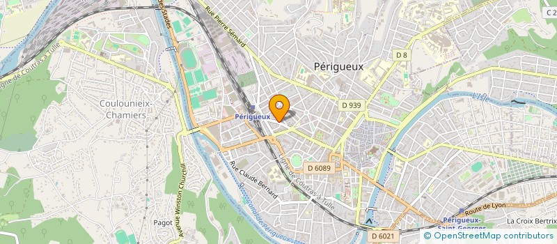 localisation de l'entreprise MADAME CANELLE ROUAUD  PERIGUEUX