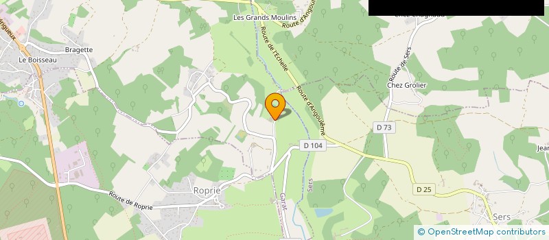 localisation de l'entreprise MADAME CANELLE TROPLONG  GARAT