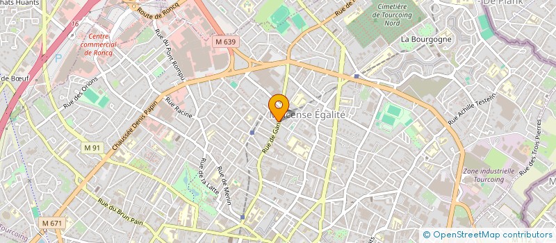 localisation de l'entreprise MADAME CANELLE WELCHE à TOURCOING