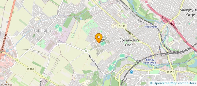 localisation de l'entreprise MADAME CANNEI DIAWARA  EPINAY-SUR-ORGE