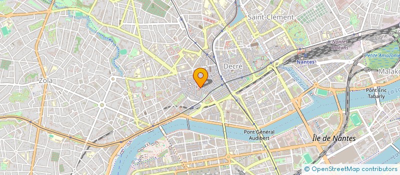 localisation de l'entreprise MADAME CANNELLE BRUCKER  NANTES