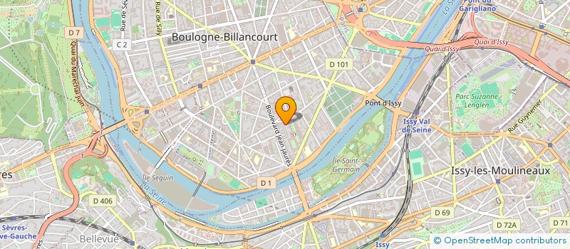 localisation de l'entreprise MADAME CANSU DAGBAGLI à BOULOGNE-BILLANCOURT
