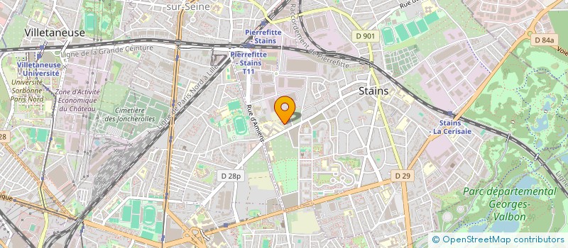 localisation de l'entreprise MADAME CANSU KARABAG  STAINS