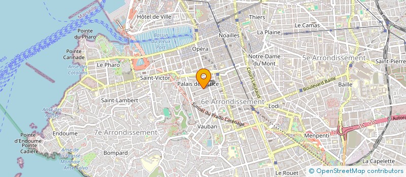 localisation de l'entreprise MADAME CAOIMHE O'REILLY  MARSEILLE