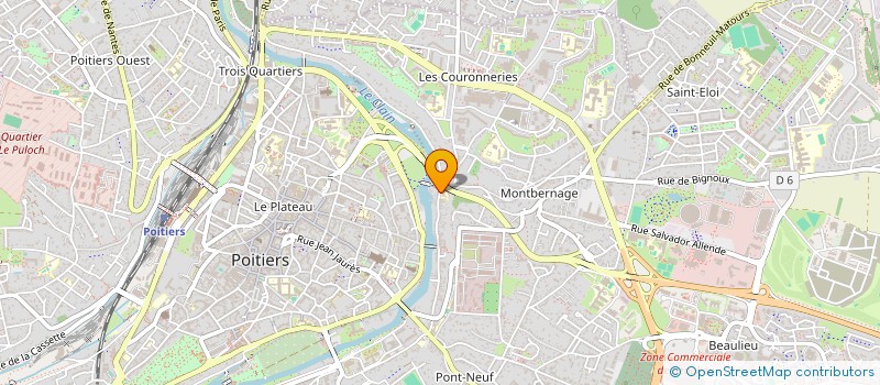 localisation de l'entreprise MADAME CAPUCINE AGAY à POITIERS