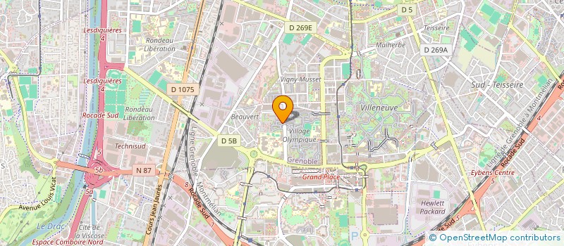 localisation de l'entreprise MADAME CAPUCINE BAILLON à GRENOBLE