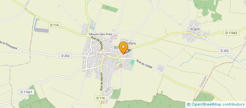 localisation de l'entreprise MADAME CAPUCINE BARREAU  COURCON