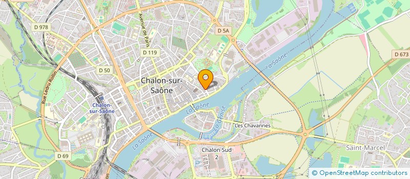 localisation de l'entreprise MADAME CAPUCINE BECHE  CHALON-SUR-SAONE