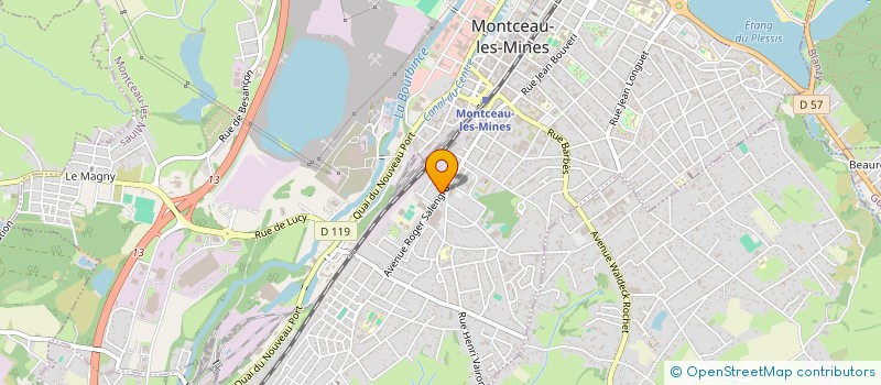 localisation de l'entreprise MADAME CAPUCINE BOESSE à MONTCEAU-LES-MINES