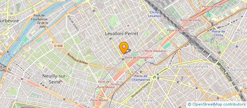 localisation de l'entreprise MADAME CAPUCINE BONTE BAUMANN à LEVALLOIS-PERRET