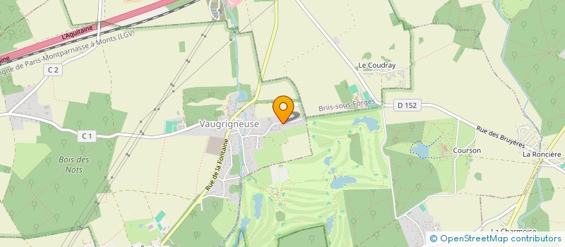 localisation de l'entreprise MADAME CAPUCINE CHANON à VAUGRIGNEUSE