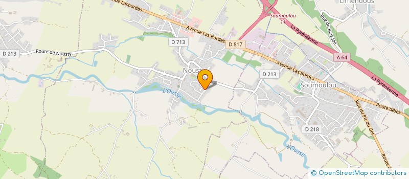 localisation de l'entreprise MADAME CAPUCINE CHARMOILLE  NOUSTY