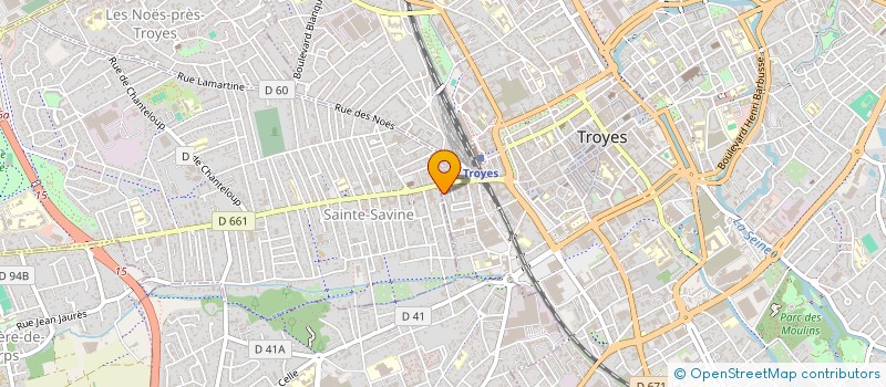 localisation de l'entreprise MADAME CAPUCINE COLLE  TROYES