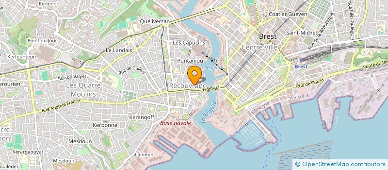 localisation de l'entreprise MADAME CAPUCINE CORMERAIS à BREST