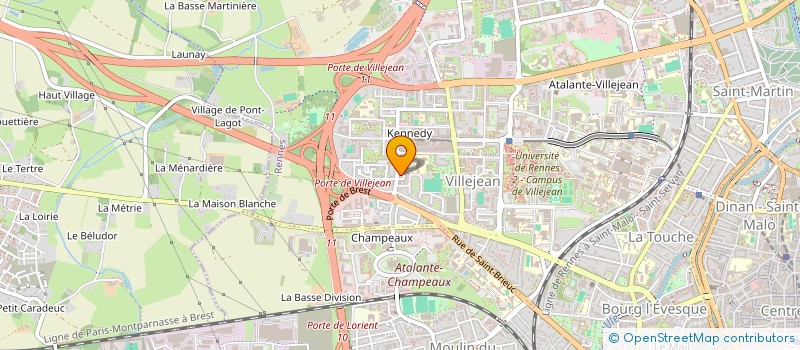 localisation de l'entreprise MADAME CAPUCINE DECKERT  RENNES