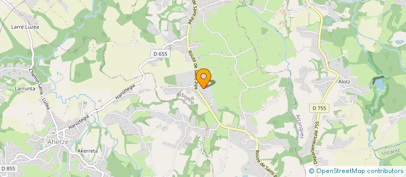 localisation de l'entreprise MADAME CAPUCINE DECREME  ARBONNE