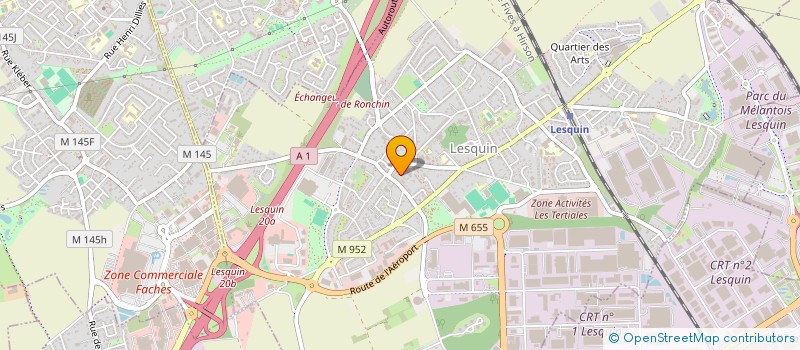 localisation de l'entreprise MADAME CAPUCINE DELHELLE à LESQUIN