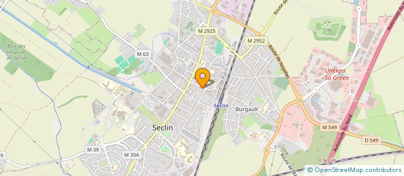 localisation de l'entreprise MADAME CAPUCINE DEVOS à SECLIN