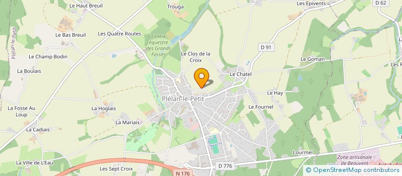 localisation de l'entreprise MADAME CAPUCINE DUCHEMIN  PLELAN-LE-PETIT