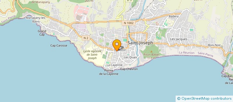 localisation de l'entreprise MADAME CAPUCINE DURAND  SAINT-JOSEPH