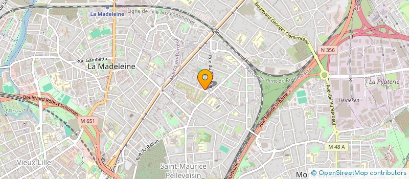 localisation de l'entreprise MADAME CAPUCINE FLOURENT à LILLE