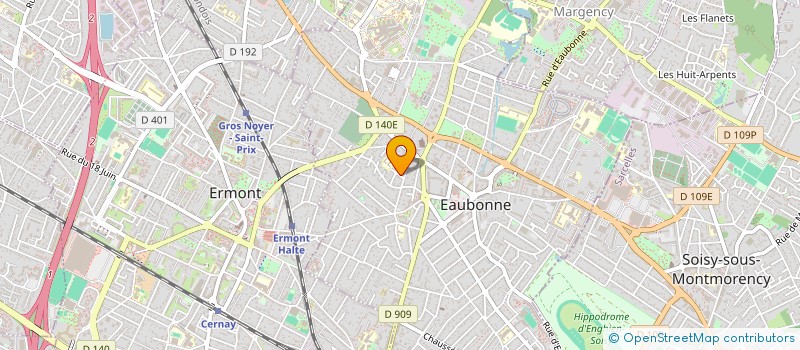 localisation de l'entreprise MADAME CAPUCINE GALLET à EAUBONNE